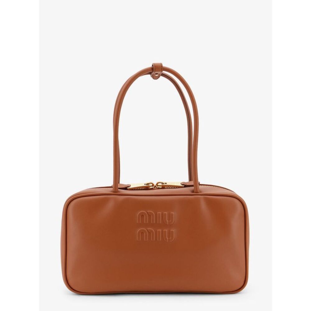 Miu Miu Women Beau Leather Handbag
